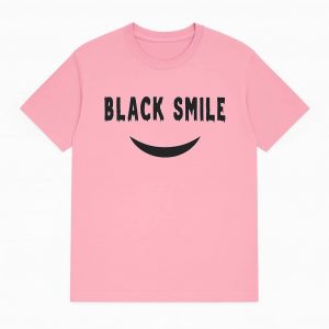 Tee-shirt Black Smile