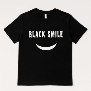 Tee-shirt Black Smile