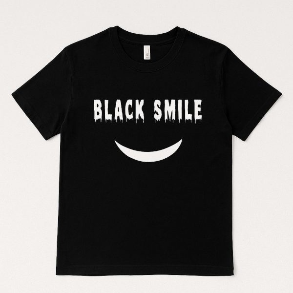 Tee-shirt Black Smile
