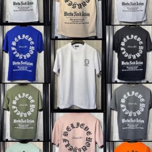 Tee-shirt blanc homme Dnl Jones TEE-GABON