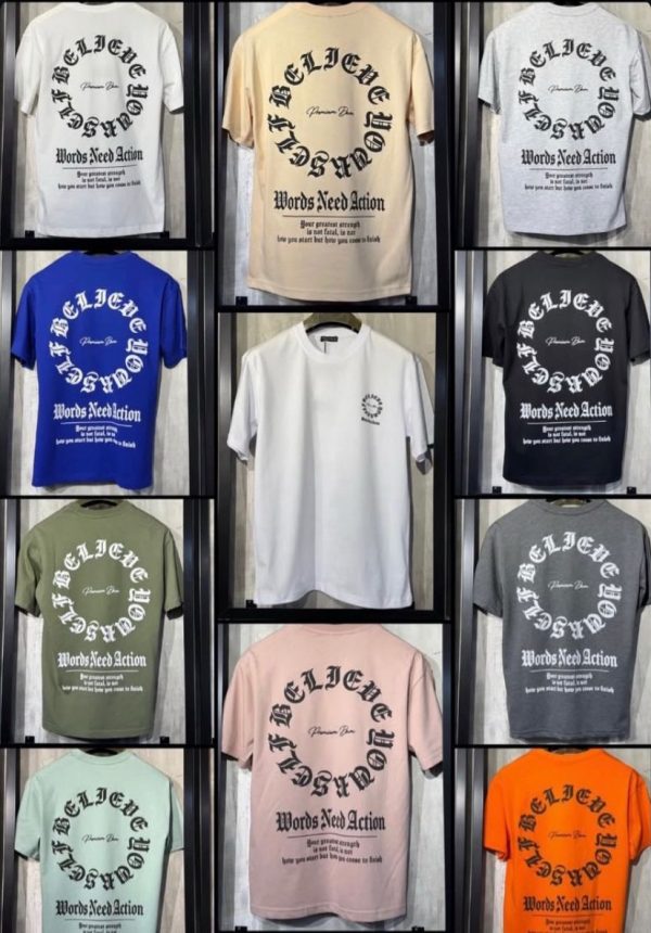 Tee-shirt blanc homme Dnl Jones TEE-GABON
