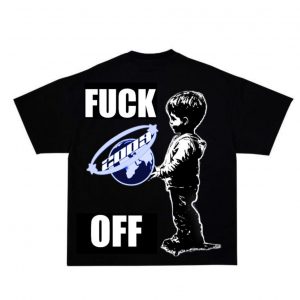 T-shirt Noir 2009 Fuck Off